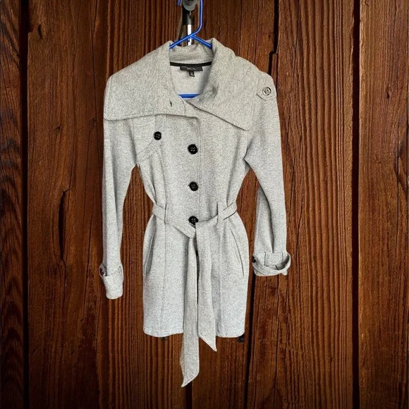 BCX WOMEN’S PEACOAT SIZE SMALL GRAY